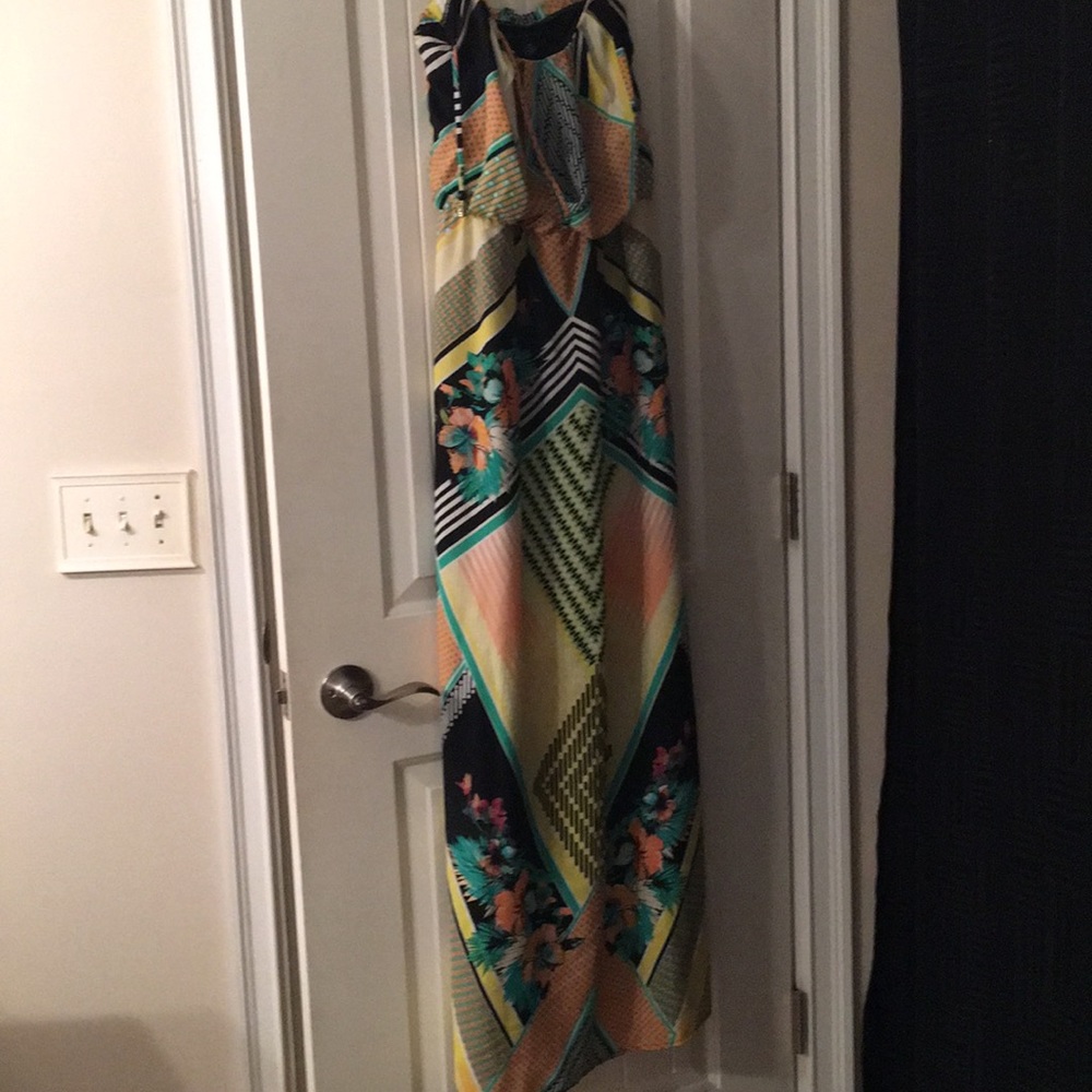 Strapless summer dress